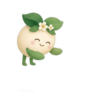 The Nafsi mascot in a comforting pose
